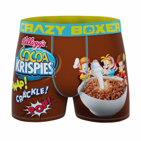 Crazy Boxer Kellogg's Cocoa Rice Krispies Men's Boxer Briefs